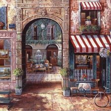 Схема вышивки «Париж»