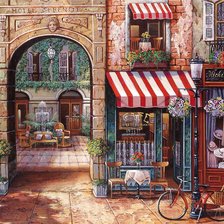 Схема вышивки «Париж»