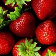 Схема вышивки «клубника»