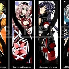 Схема вышивки «Наруто»