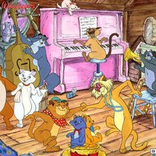 Схема вышивки «Коты аристократы»