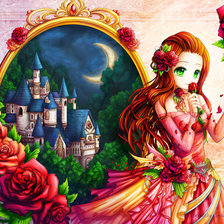 Схема вышивки «Принцесса»