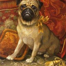 Схема вышивки «Собака»