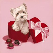 Схема вышивки «Собака»