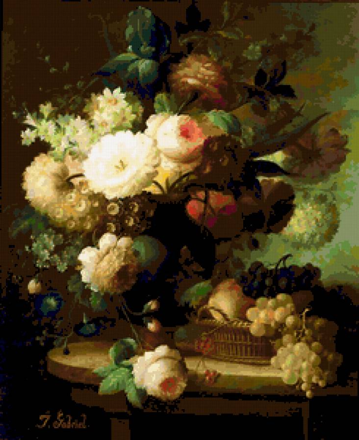 серия "букеты" - букет.цветы. - предпросмотр