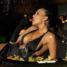 Схема вышивки «девушка»