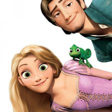 Схема вышивки «Рапунцель,»