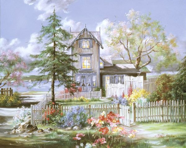 Домики от Марти Белл - домики, сказочные домики от марти белл - оригинал
