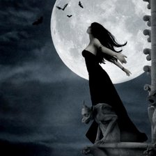 Схема вышивки «Девушка»