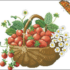 Схема вышивки «красота-вкуснота»