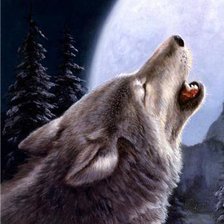 Схема вышивки «Одиночество. часть 1»