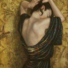 Схема вышивки «Тоска»