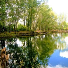 Схема вышивки «Свежестью повеяло...»