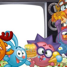 Схема вышивки «Смешарики»