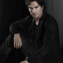 Схема вышивки «Деймон, Дневники вампира»