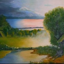 Схема вышивки «Вера Владимировна Гундакова "После грозы"»