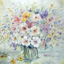 Схема вышивки «букет нежности»