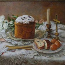 Схема вышивки «пасха»