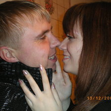 Схема вышивки «я с мужем)»