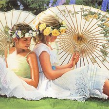 Схема вышивки «Le Matin Dans le Jardin»