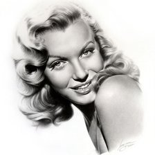 Схема вышивки «Девушка»