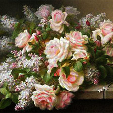 Схема вышивки «Букет»