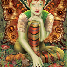 Схема вышивки «эльф-12»