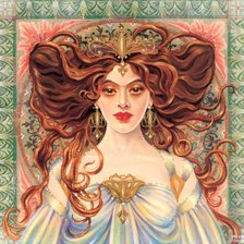 Схема вышивки «нимфа»