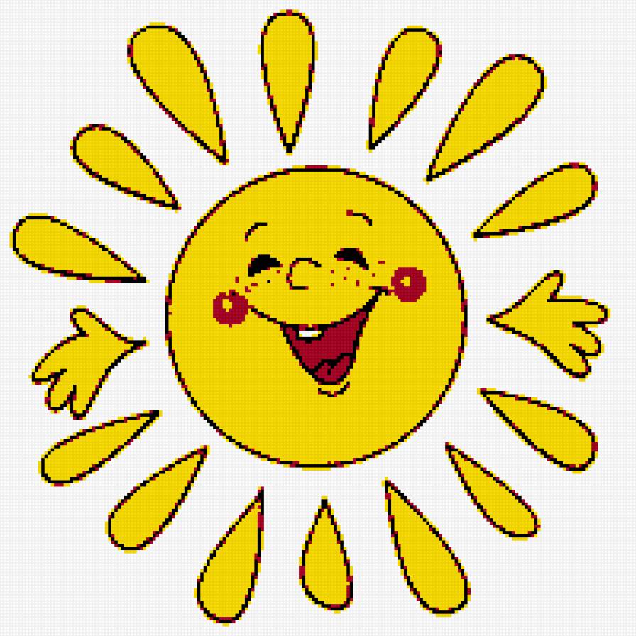 солнышко - солнышко, мультик, радость, детям, детство, лучики - предпросмотр