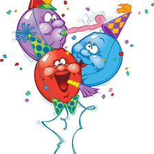 Схема вышивки «воздушные шары»