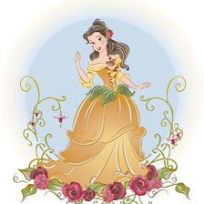 Схема вышивки «принцесса»