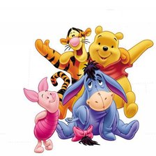 Схема вышивки «детская, вини»