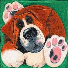 Схема вышивки «Бастер»