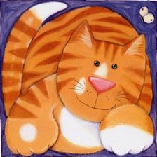 Схема вышивки «Робин»