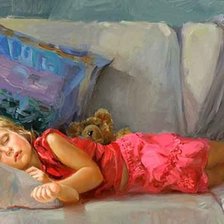 Схема вышивки «ребёнок»