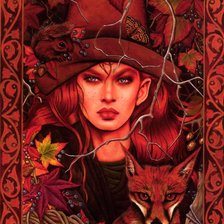 Схема вышивки «лесной эльф-3»