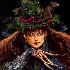 Схема вышивки «эльф-17»