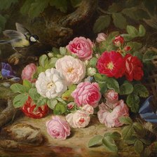 Схема вышивки «розы-21»