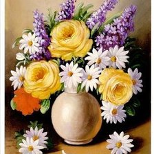 Схема вышивки «розы-23»