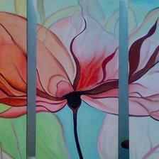 Схема вышивки «триптих»