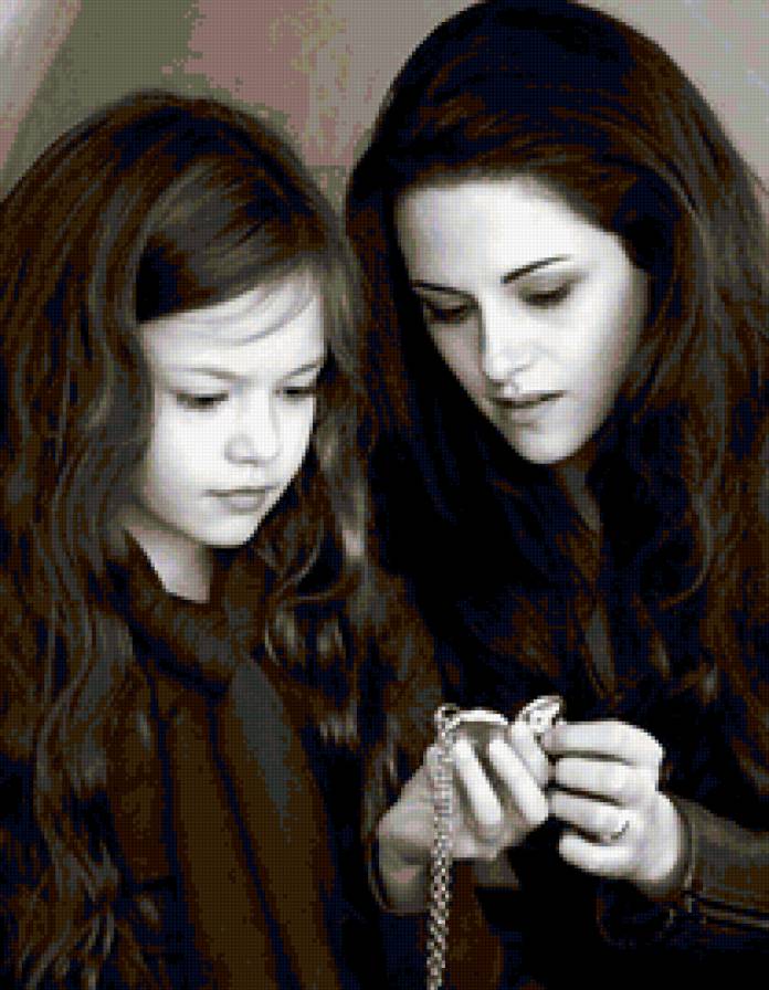 Белла и Ренесми - кино, фильм, вампиры, сумерки - предпросмотр