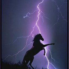 Схема вышивки «молния»