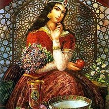 Схема вышивки «женский образ-2»