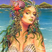 Схема вышивки «русалка-8»