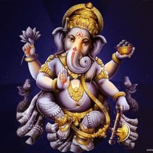 Схема вышивки «Ганеша»