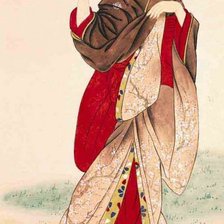 Схема вышивки «Танец гейши»