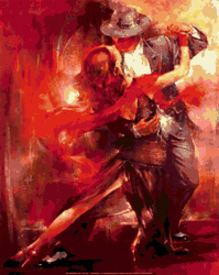 Красивый танец - танец, пара - предпросмотр