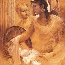 Схема вышивки «женский образ-16»