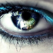 Схема вышивки «взгляд»