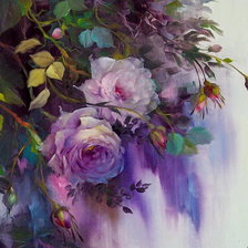 акварельный букет 1